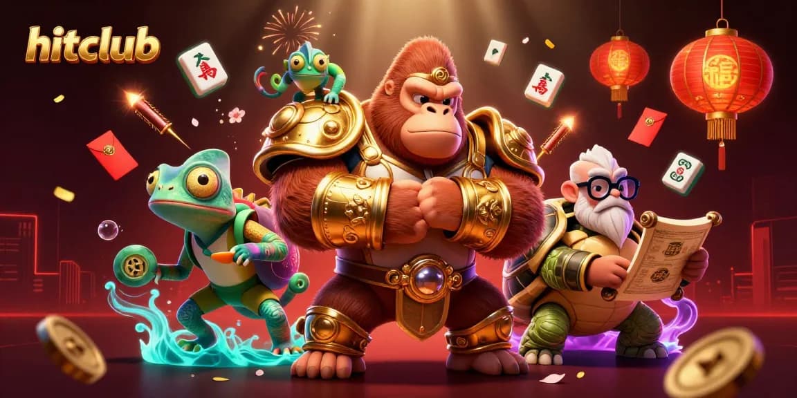 Experience the thrill of hitclub with an immersive 3D scene filled with exciting gambling elements and engaging characters.