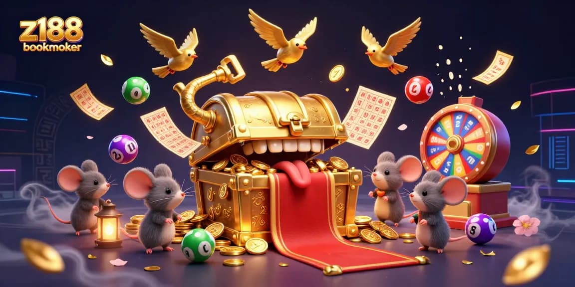Experience excitement with the z188 bookmaker's vibrant online gaming scene full of dynamic elements.
