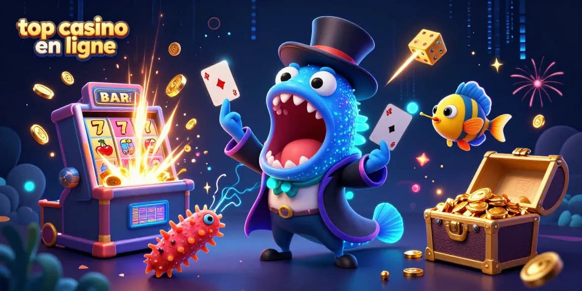 Découvrez le top casino en ligne avec un spectacle magique marin et des gains explosifs.