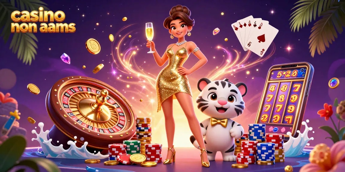 Vivi un'azione di gioco emozionante nei casino non aams con personaggi glamour e elementi dinamici.