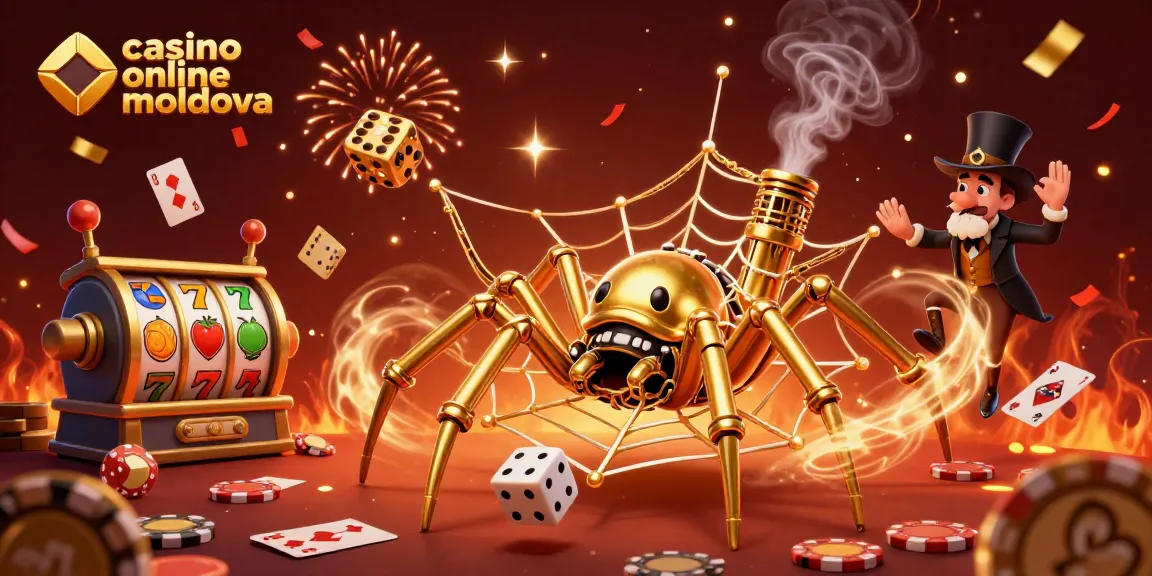 Joacă la sloturi pe casino online moldova și câștigă rotiri gratuite în această ilustrație vibrantă.
