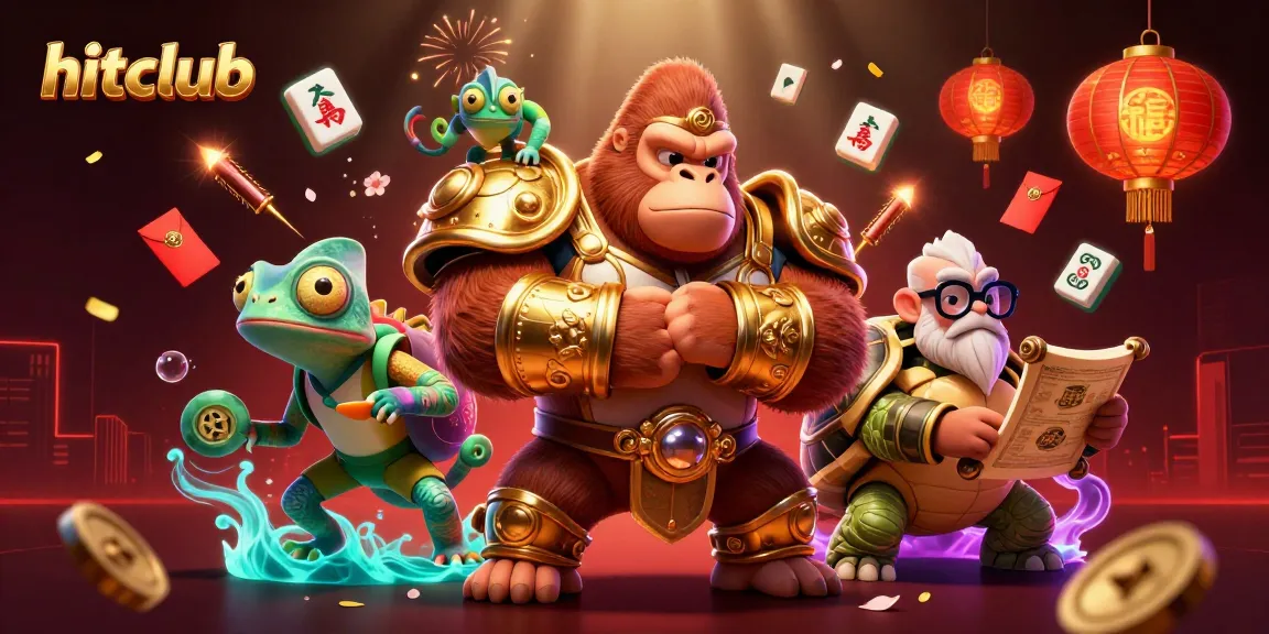 Experience the thrill of hitclub with an immersive 3D scene filled with exciting gambling elements and engaging characters.