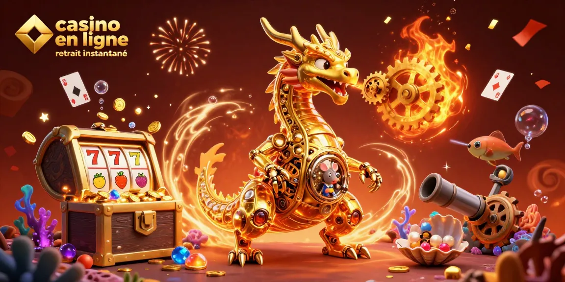 Découvrez les jeux sur le casino en ligne retrait instantané avec un dragon doré et des trésors explosifs.
