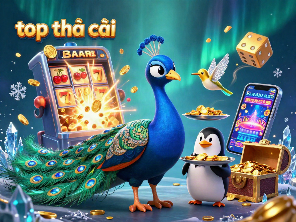 Experience thrilling gameplay at top nhà cái with lively 3D casino characters in action.