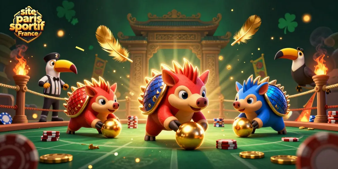 Le site paris sportif France propose des paris excitants avec des pangolins en compétition.