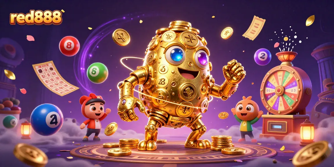 Engage with the colorful world of red888's dynamic lottery and gaming action.