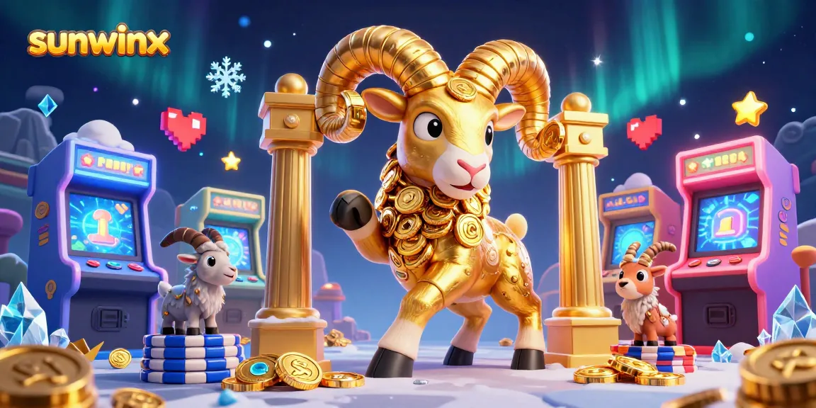 Engage with the thrilling universe of sunwinx as a golden ram charges through a dazzling casino landscape.