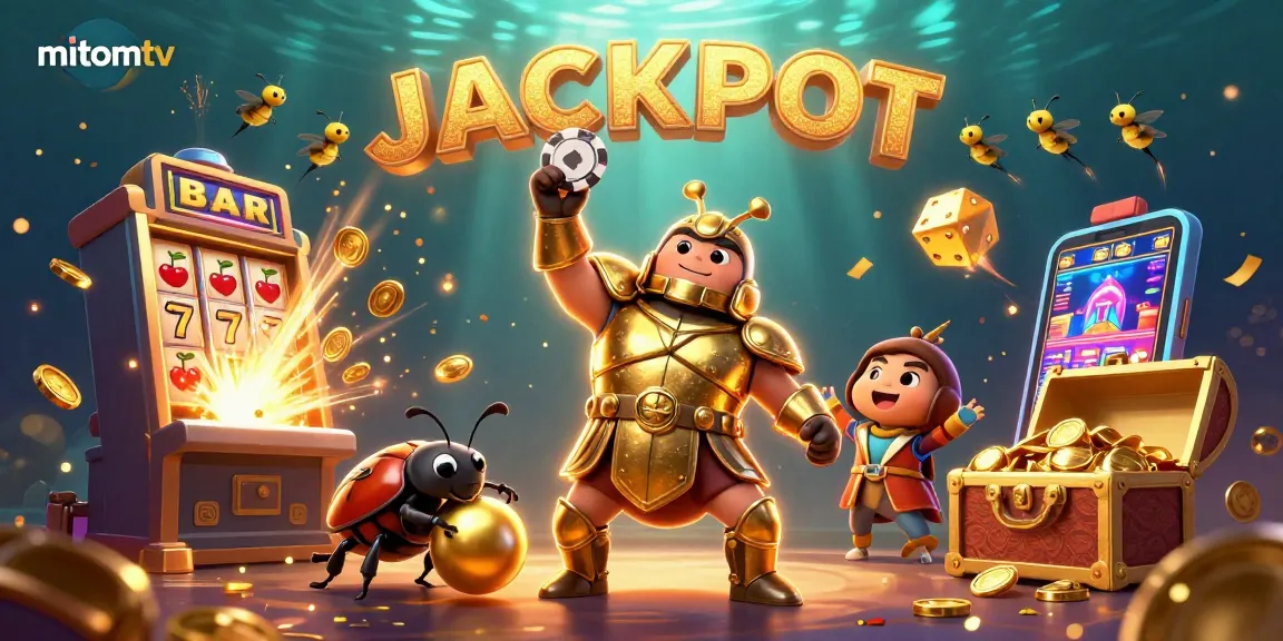 Experience thrilling gameplay at mitomtv with vibrant casino elements featuring jackpot excitement.