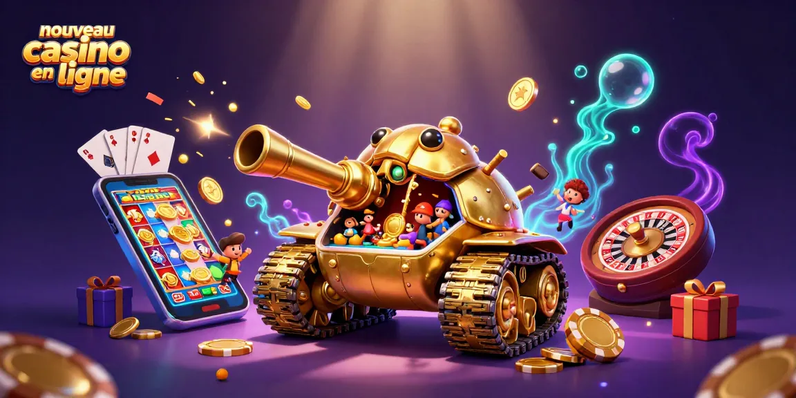 Plonger dans un nouveau casino en ligne avec le tank à scarabée doré et des jeux dynamiques.