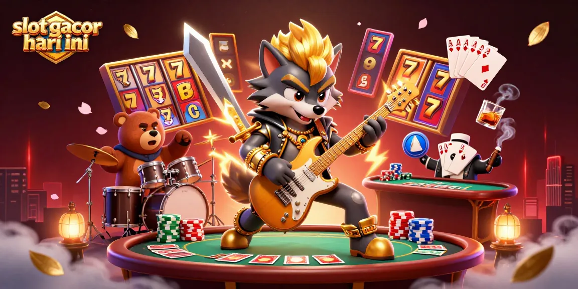 Engage with excitement in the slot gacor hari ini scene featuring vibrant characters and dynamic gameplay elements.