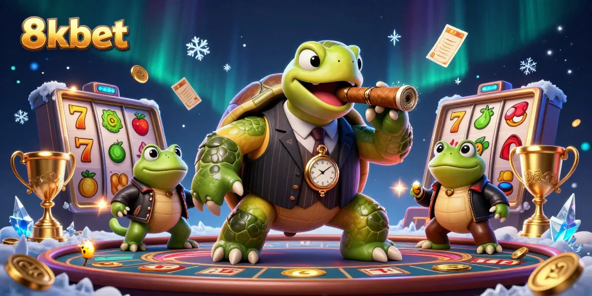 Experience thrilling slots at 8xbet with vibrant characters and dynamic casino elements!